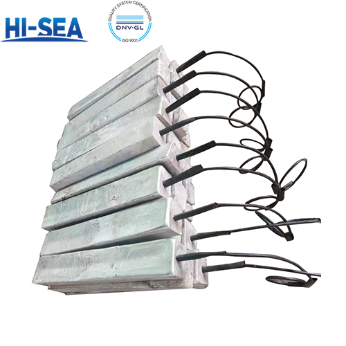 High Potential Extruded Magnesium Alloy Sacrificial Anode